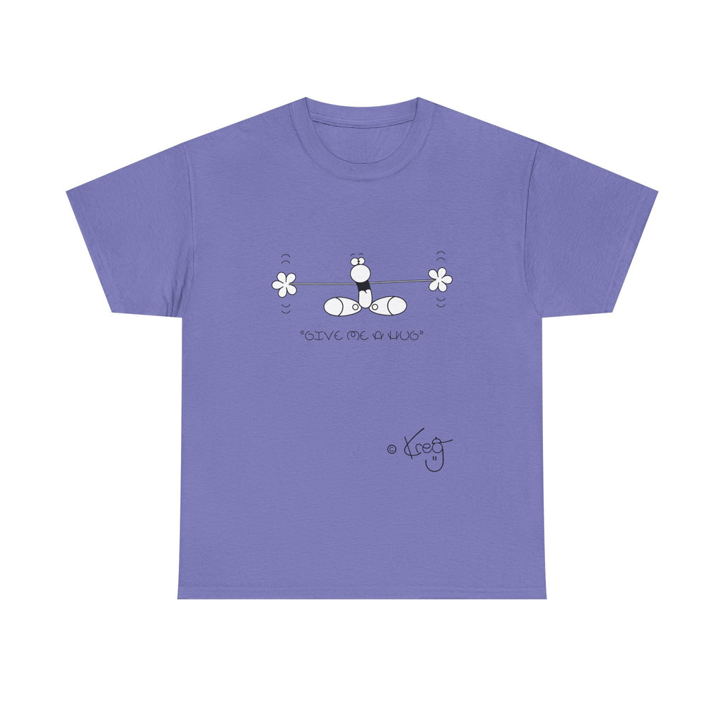 GIVE ME A HUG,Unisex Heavy Cotton Tee