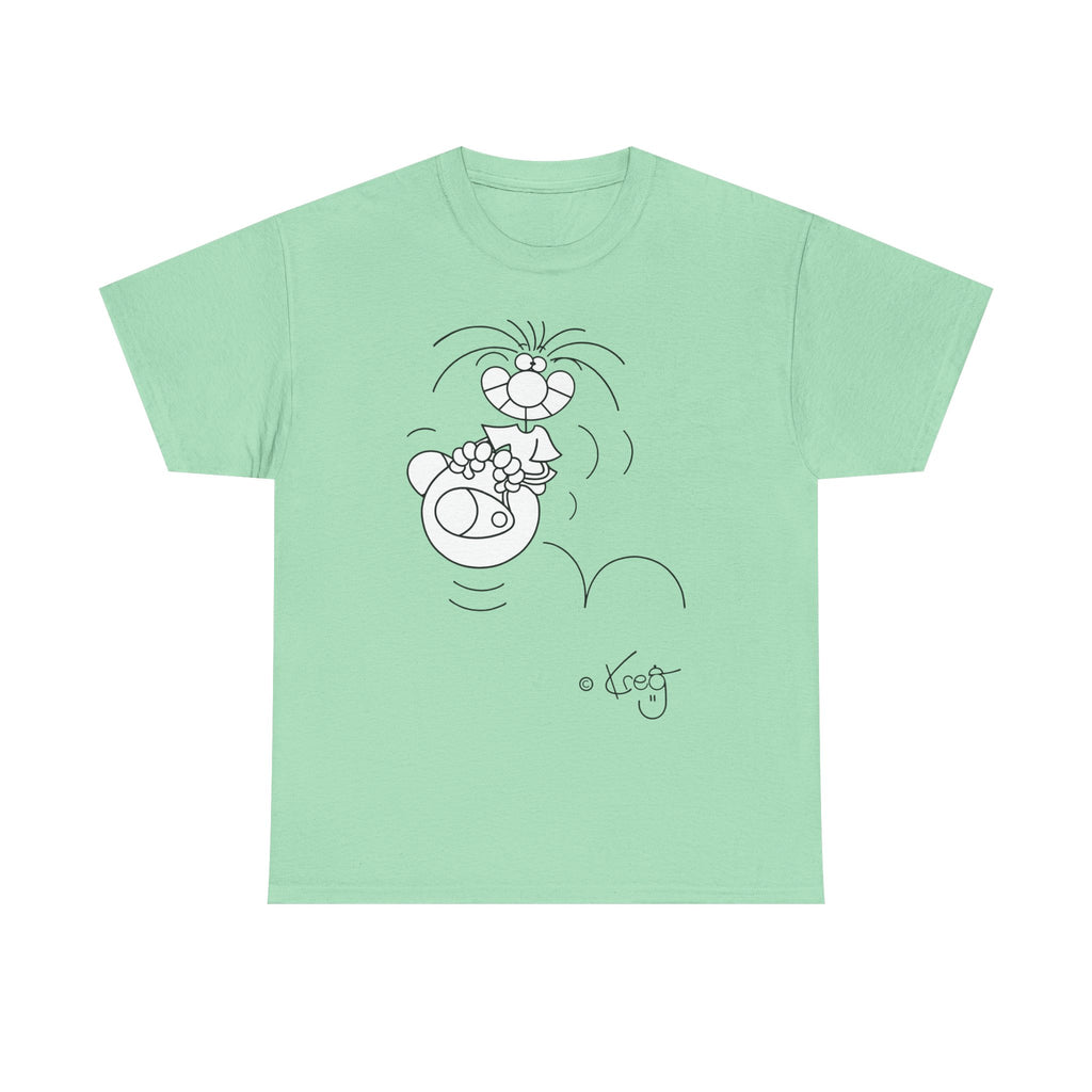 HOPPITY BALL,Unisex Heavy Cotton Tee