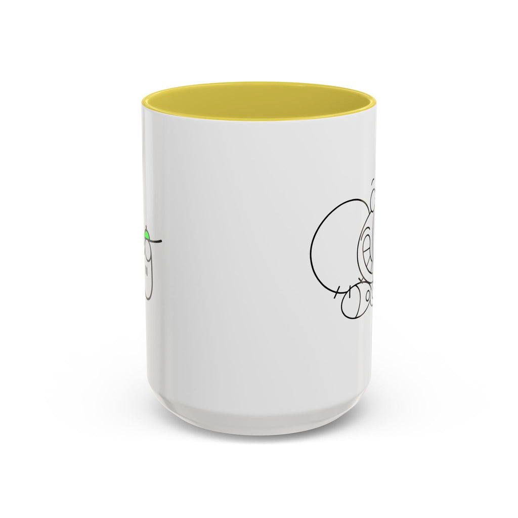 SMILE ELEPHANT Colorful Mugs, 11oz 15oz