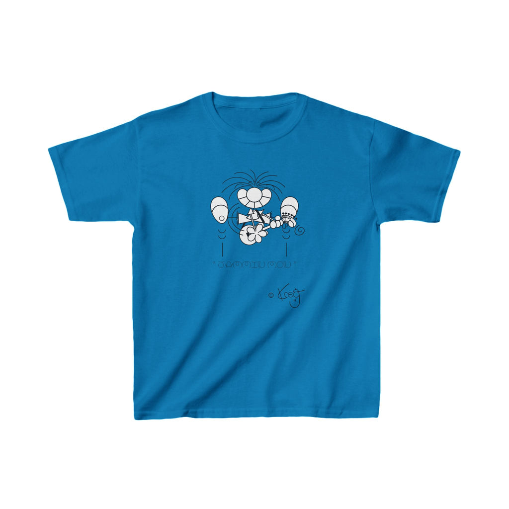 GUITAR MON JAMMIN,Kids Heavy Cotton™ Tee
