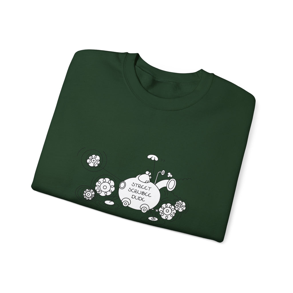 STREET SCRUBEE DUDE,Unisex Heavy Blend™ Crewneck Sweatshirt