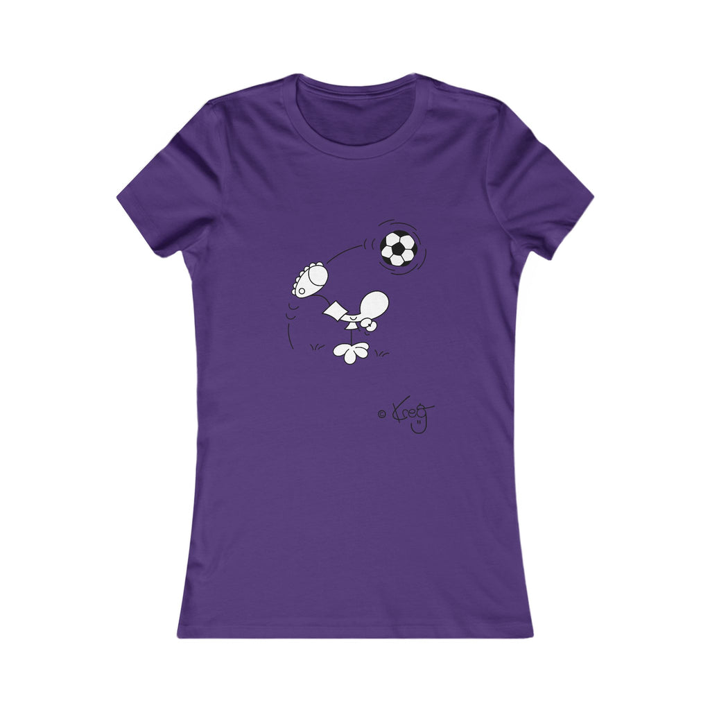 SOCCER DUDE,Women's Favorite Tee