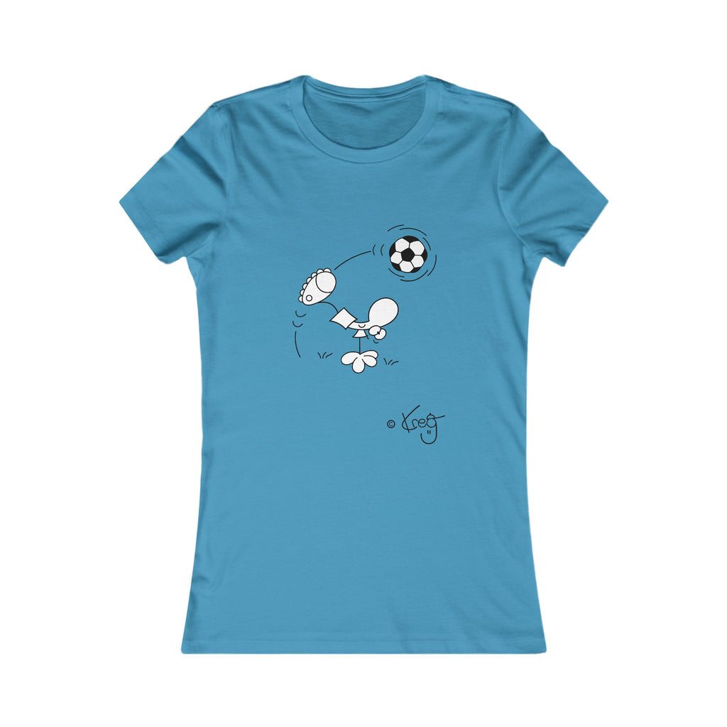 SOCCER DUDE,Women's Favorite Tee