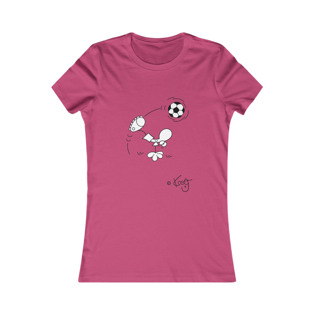 SOCCER DUDE,Women's Favorite Tee