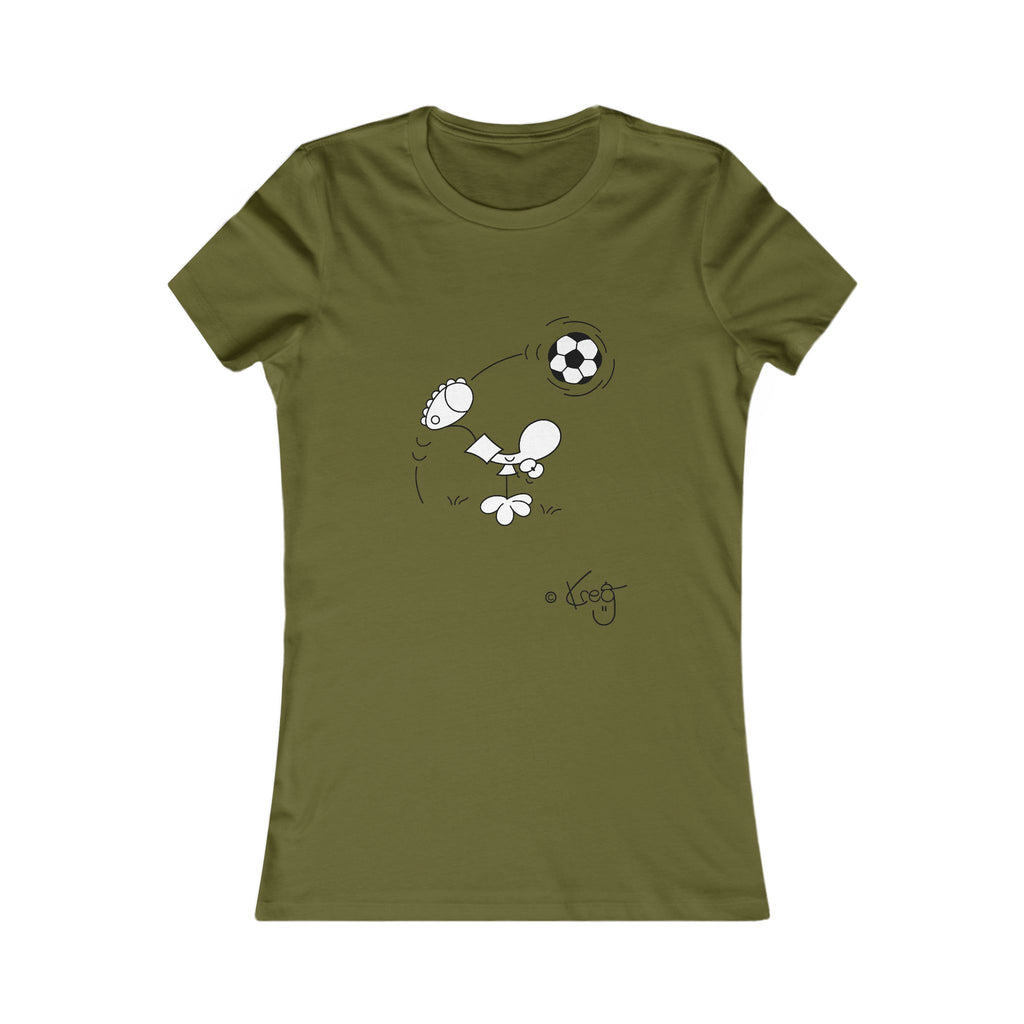 SOCCER DUDE,Women's Favorite Tee