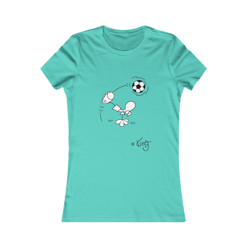 SOCCER DUDE,Women's Favorite Tee