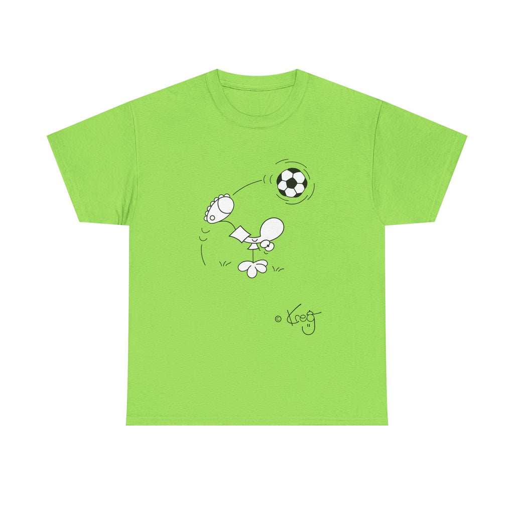 SOCCER DUDE,Unisex Heavy Cotton Tee