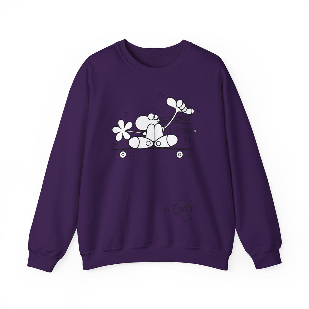 SKATEBOARDER DUDE,Unisex Heavy Blend™ Crewneck Sweatshirt