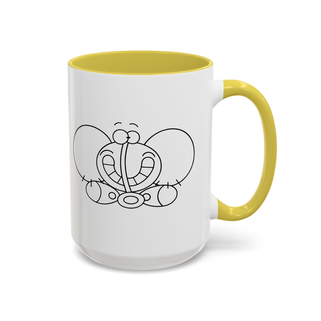 SMILE ELEPHANT Colorful Mugs, 11oz 15oz