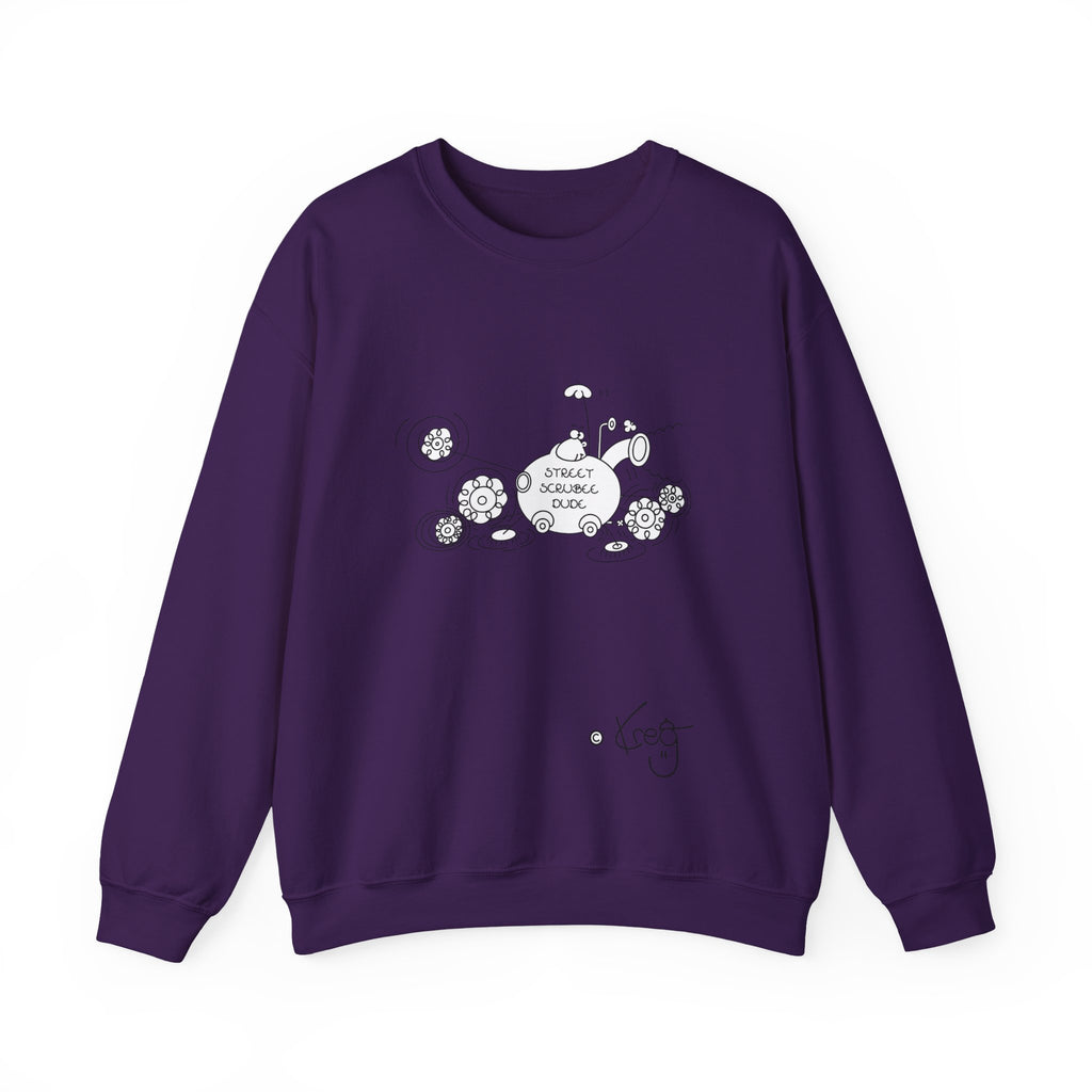 STREET SCRUBEE DUDE,Unisex Heavy Blend™ Crewneck Sweatshirt