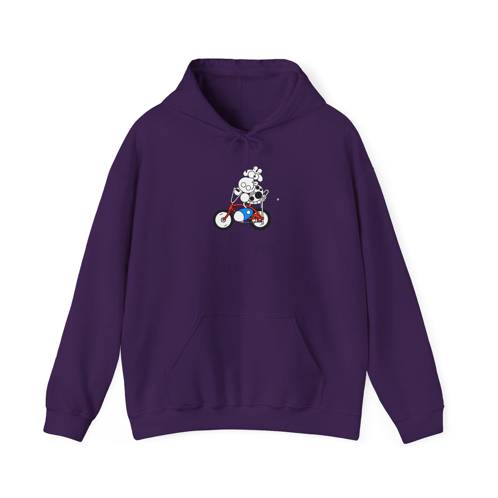 BANANA SEAT COW,Unisex Heavy Blend™ Hooded Sweatshirt