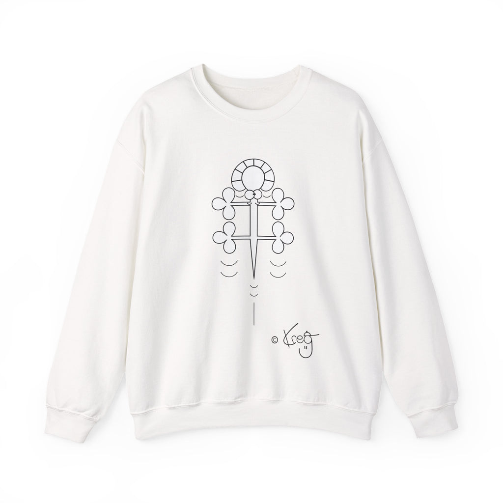 LEAPING LIZARD,Unisex Heavy Blend™ Crewneck Sweatshirt