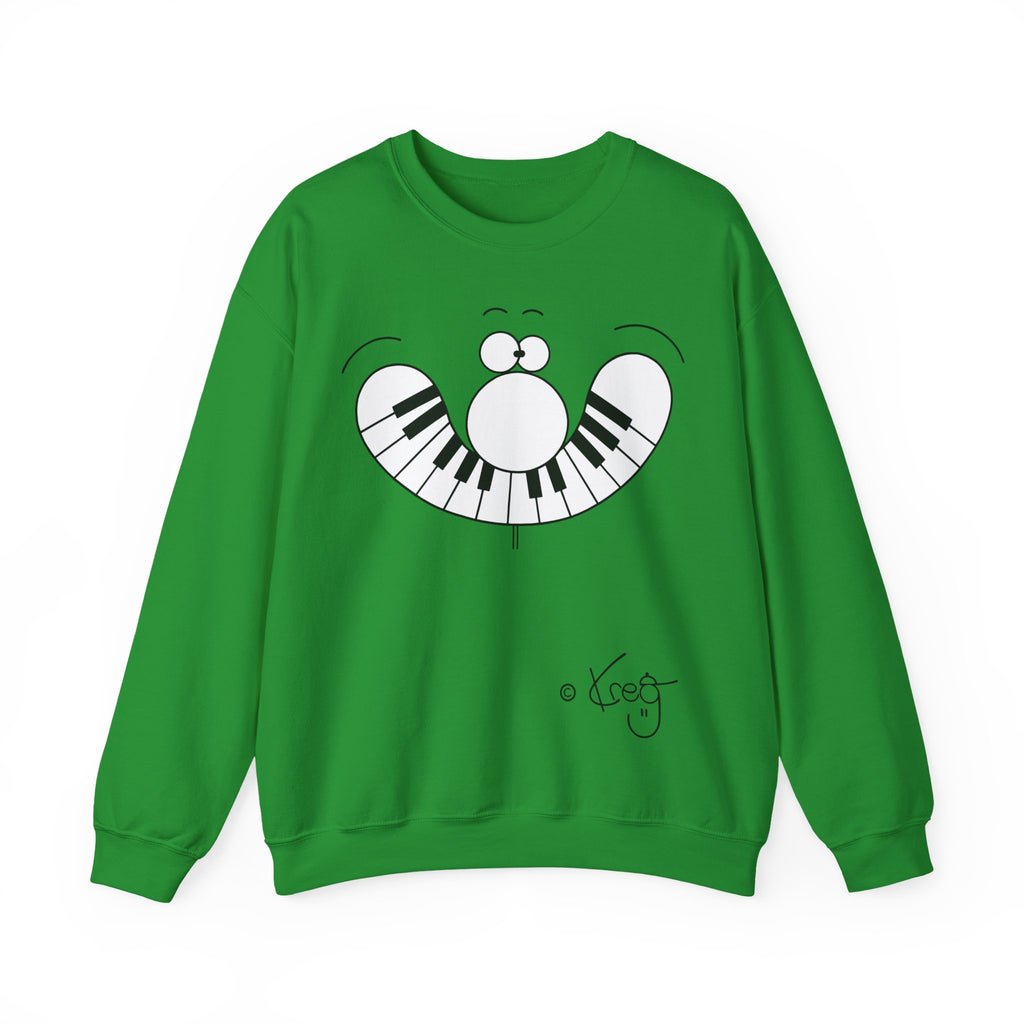 SMILE PIANO,Unisex Heavy Blend™ Crewneck Sweatshirt