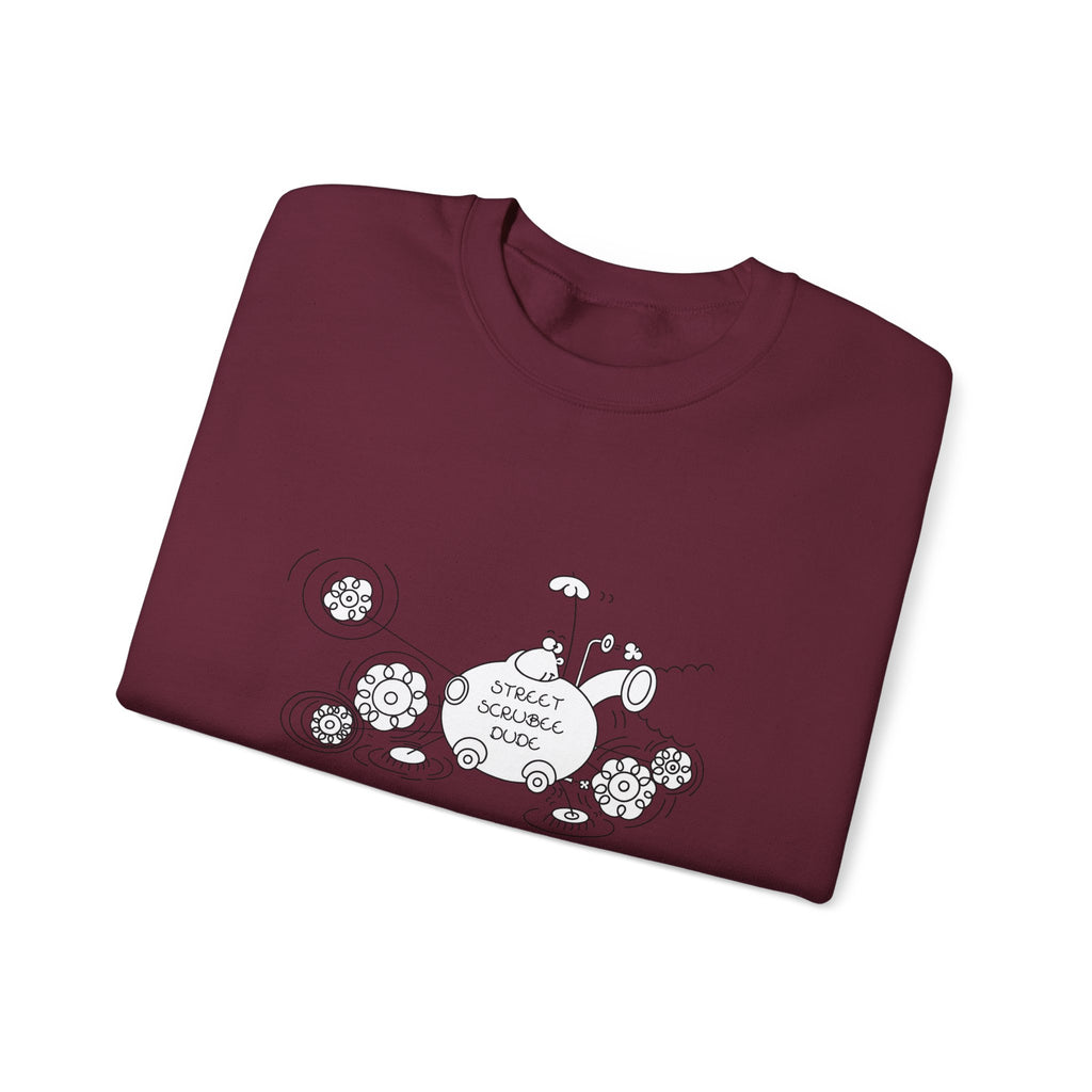 STREET SCRUBEE DUDE,Unisex Heavy Blend™ Crewneck Sweatshirt