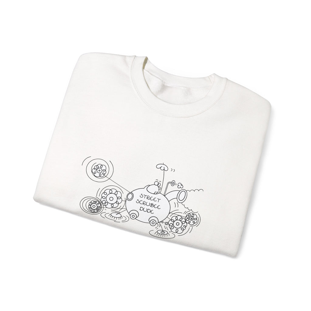 STREET SCRUBEE DUDE,Unisex Heavy Blend™ Crewneck Sweatshirt