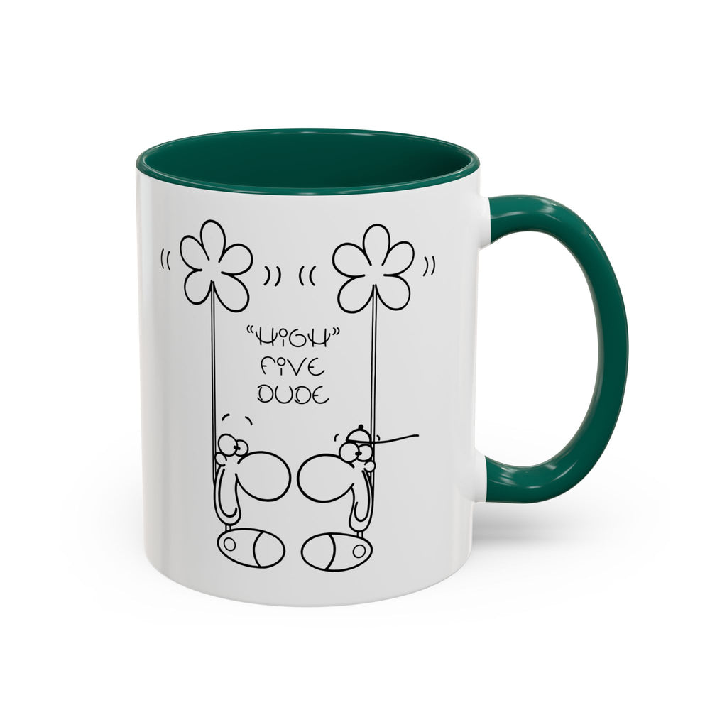 HIGH FIVE Colorful Mugs, 11oz 15oz
