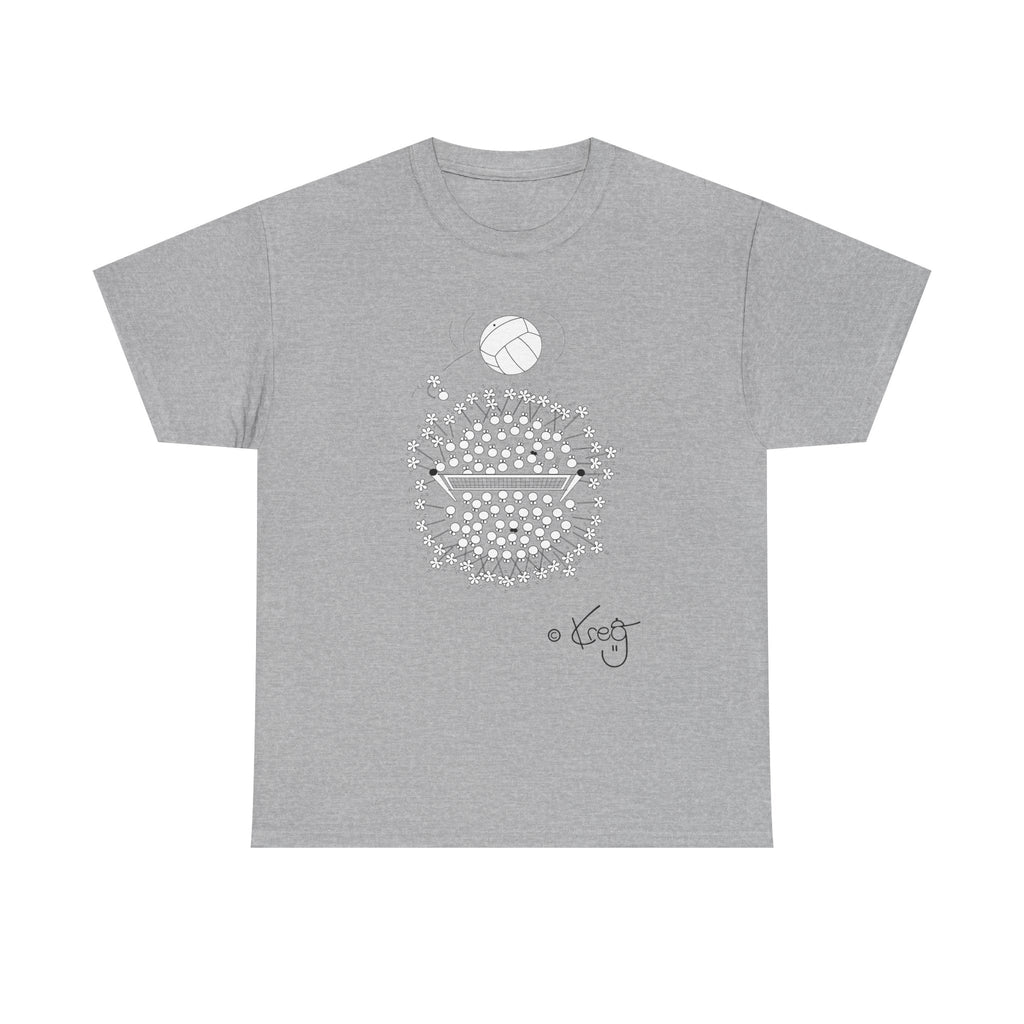 VOLLEYBALL FUN,Unisex Heavy Cotton Tee