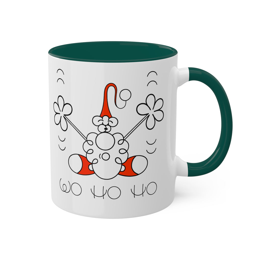 SANTA Colorful Mugs, 11oz