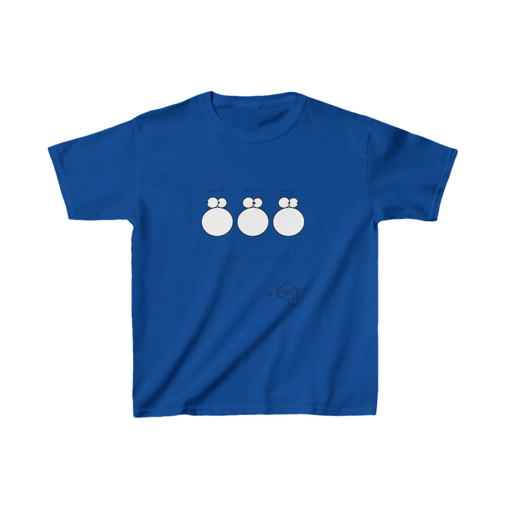 PEOPLE WATCHING,Kids Heavy Cotton™ Tee