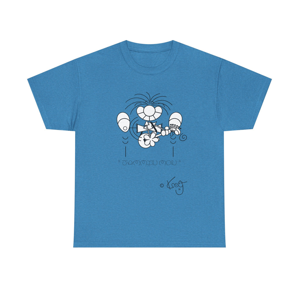 GUITAR MON JAMMING,Unisex Heavy Cotton Tee