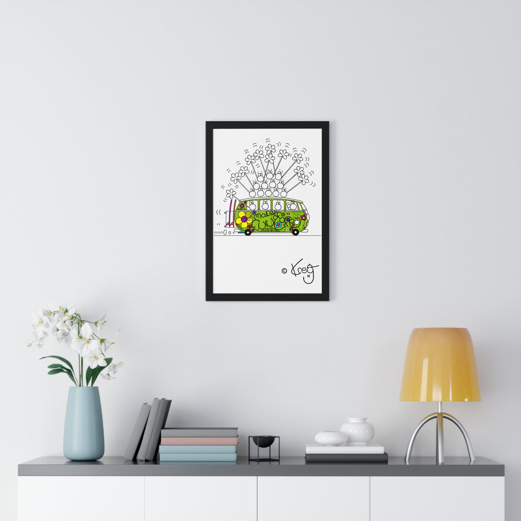 MAKE FUN OF LIFE,Premium Framed Vertical Poster