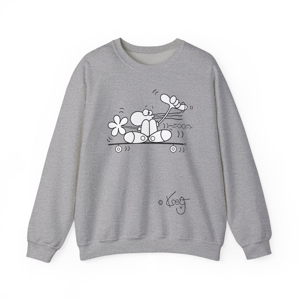 SKATEBOARDER DUDE,Unisex Heavy Blend™ Crewneck Sweatshirt