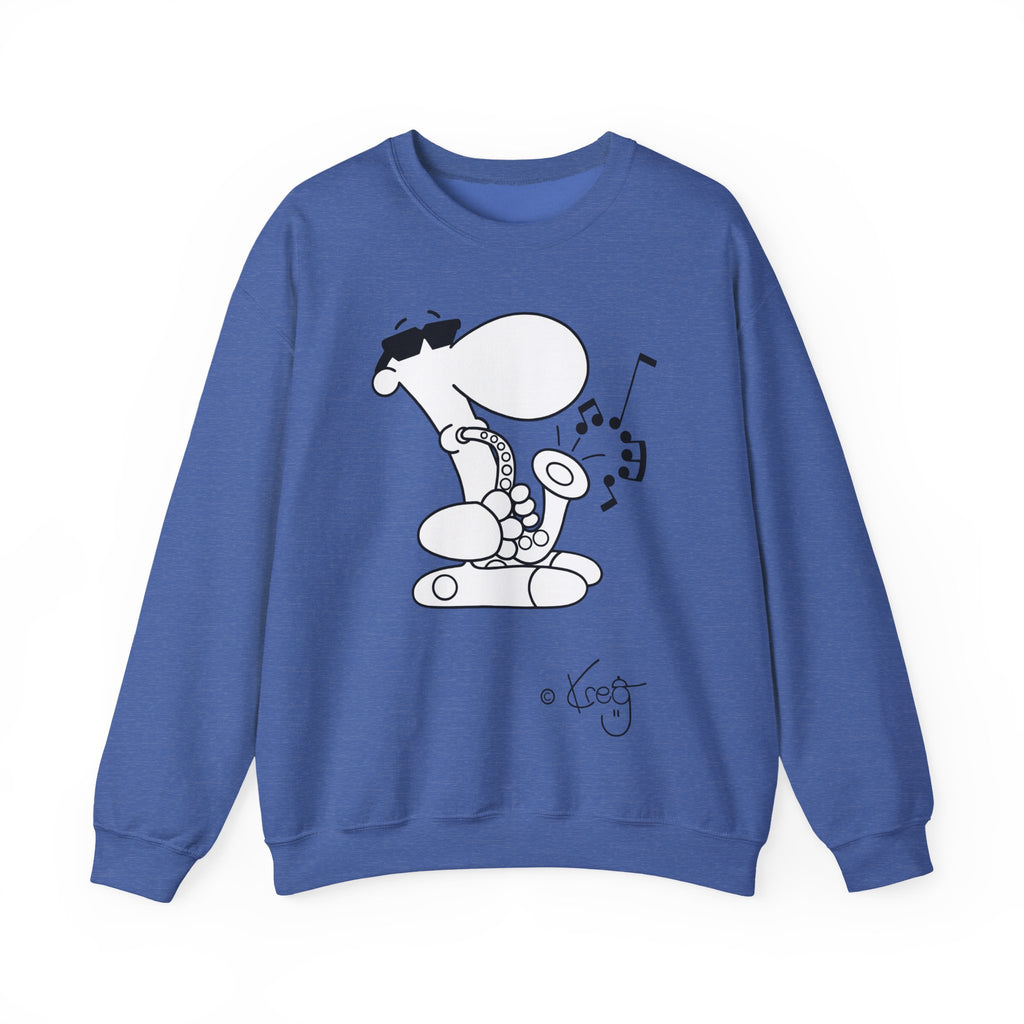 SAX DUDE,Unisex Heavy Blend™ Crewneck Sweatshirt