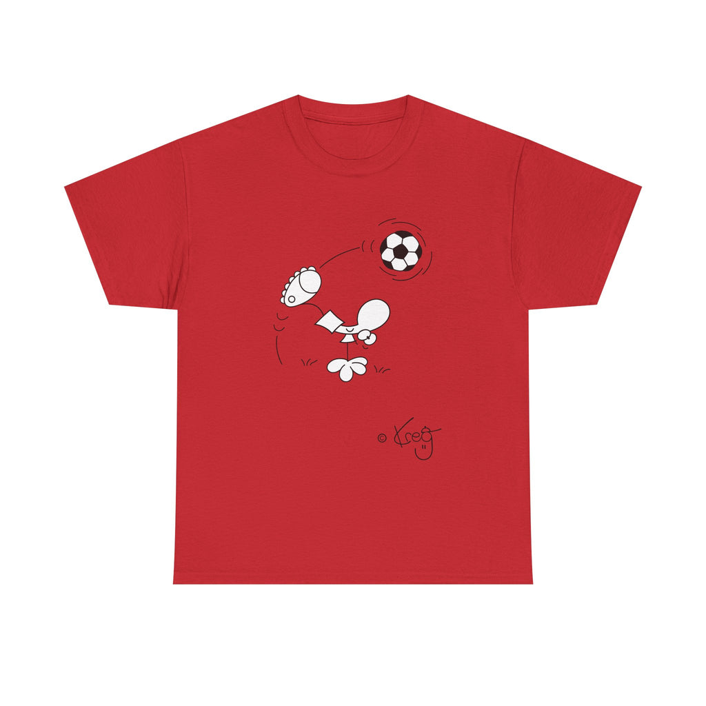 SOCCER DUDE,Unisex Heavy Cotton Tee