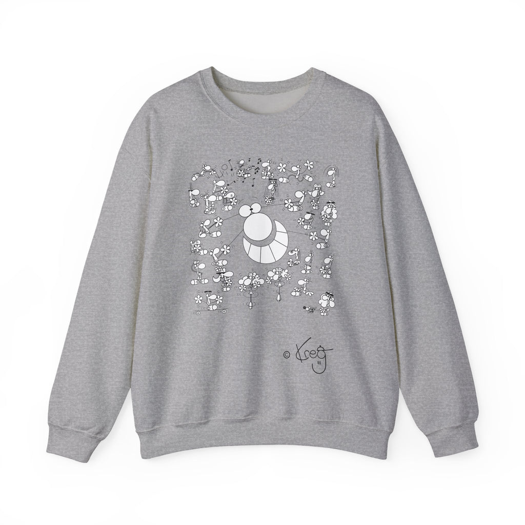 STREET ART PERFORMANCE,Unisex Heavy Blend™ Crewneck Sweatshirt