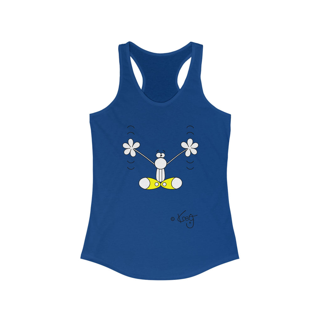 SILLY JOY ACTIVIST,Women's Ideal Racerback Tank