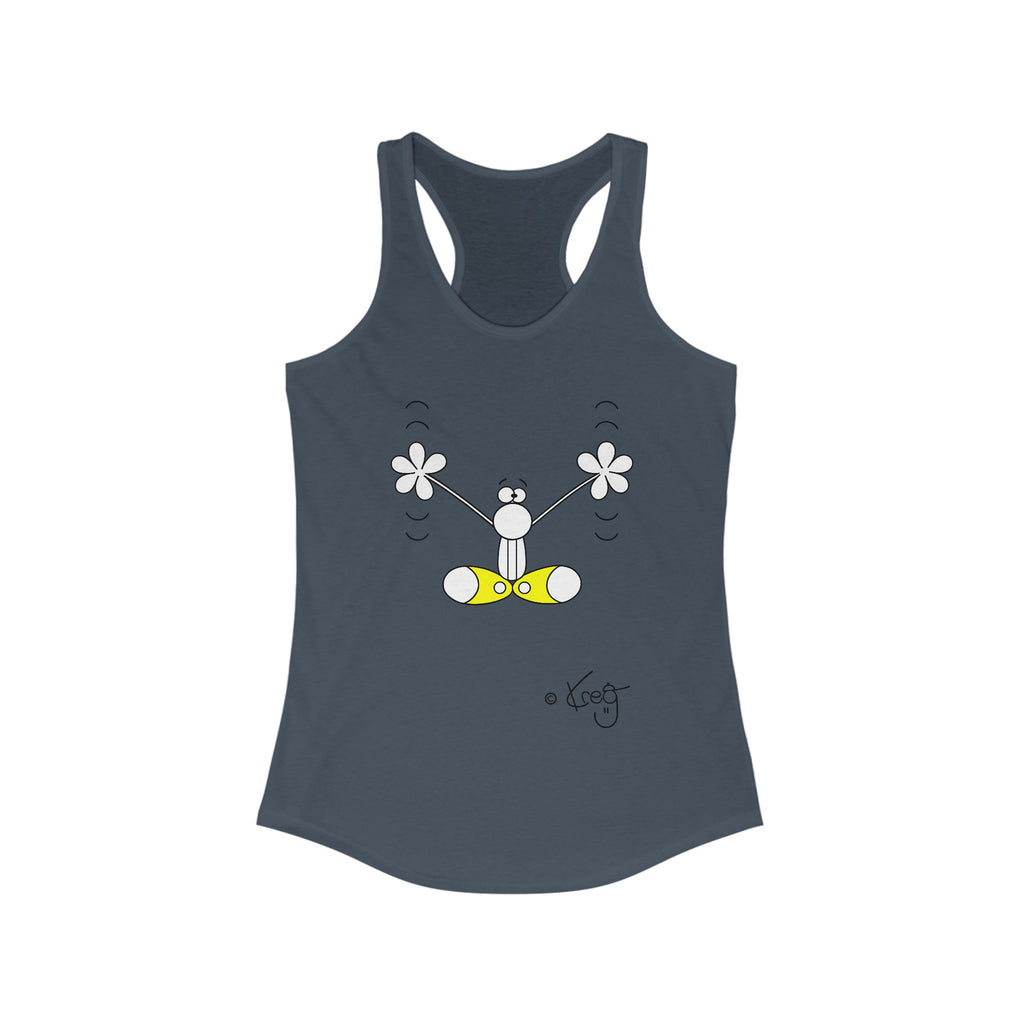 SILLY JOY ACTIVIST,Women's Ideal Racerback Tank
