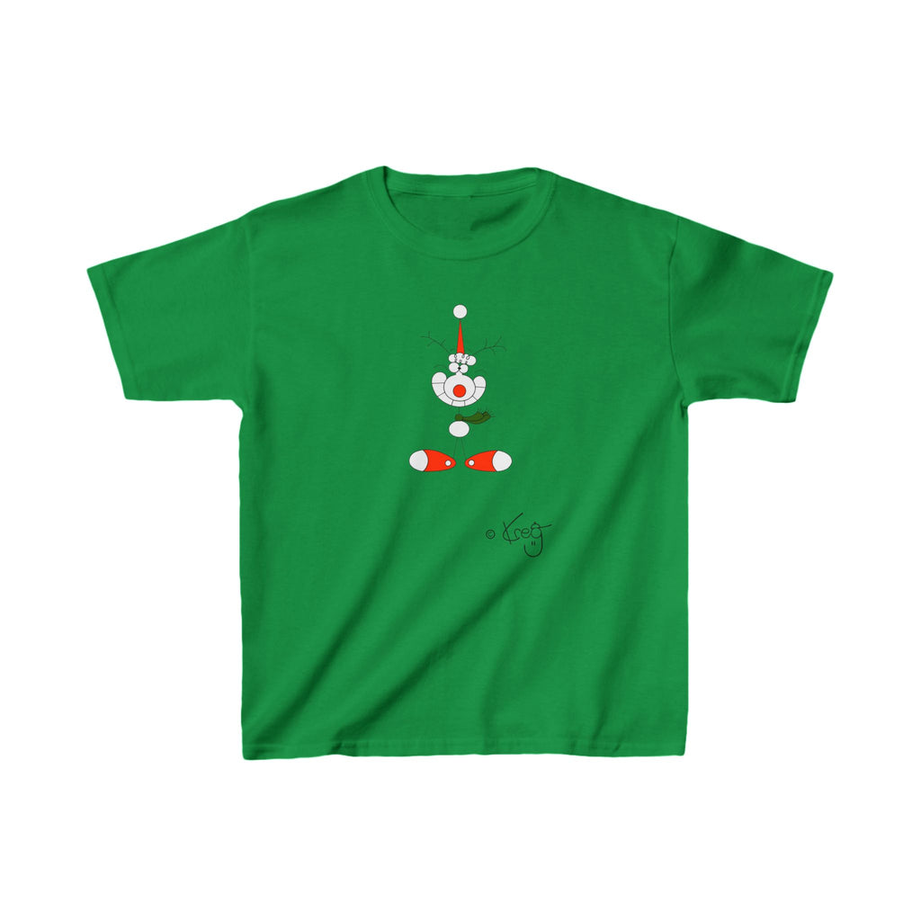 SMILE REINDEER,Kids Heavy Cotton™ Tee