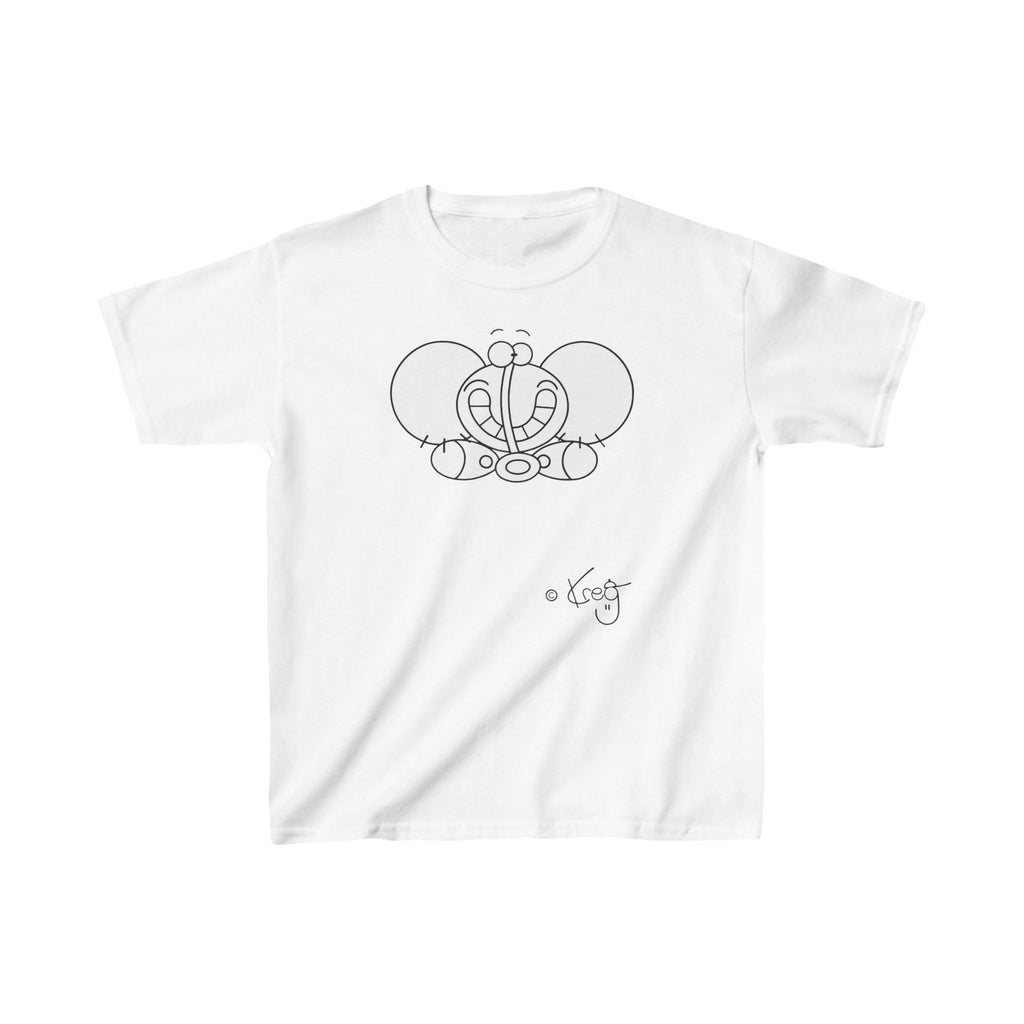 SMILE ELEPHANT,Kids Heavy Cotton™ Tee