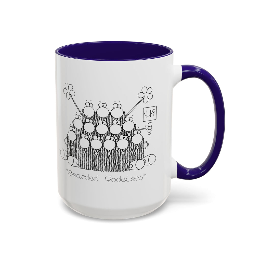 BEARDED YODELERS Colorful Mugs, 11oz 15oz