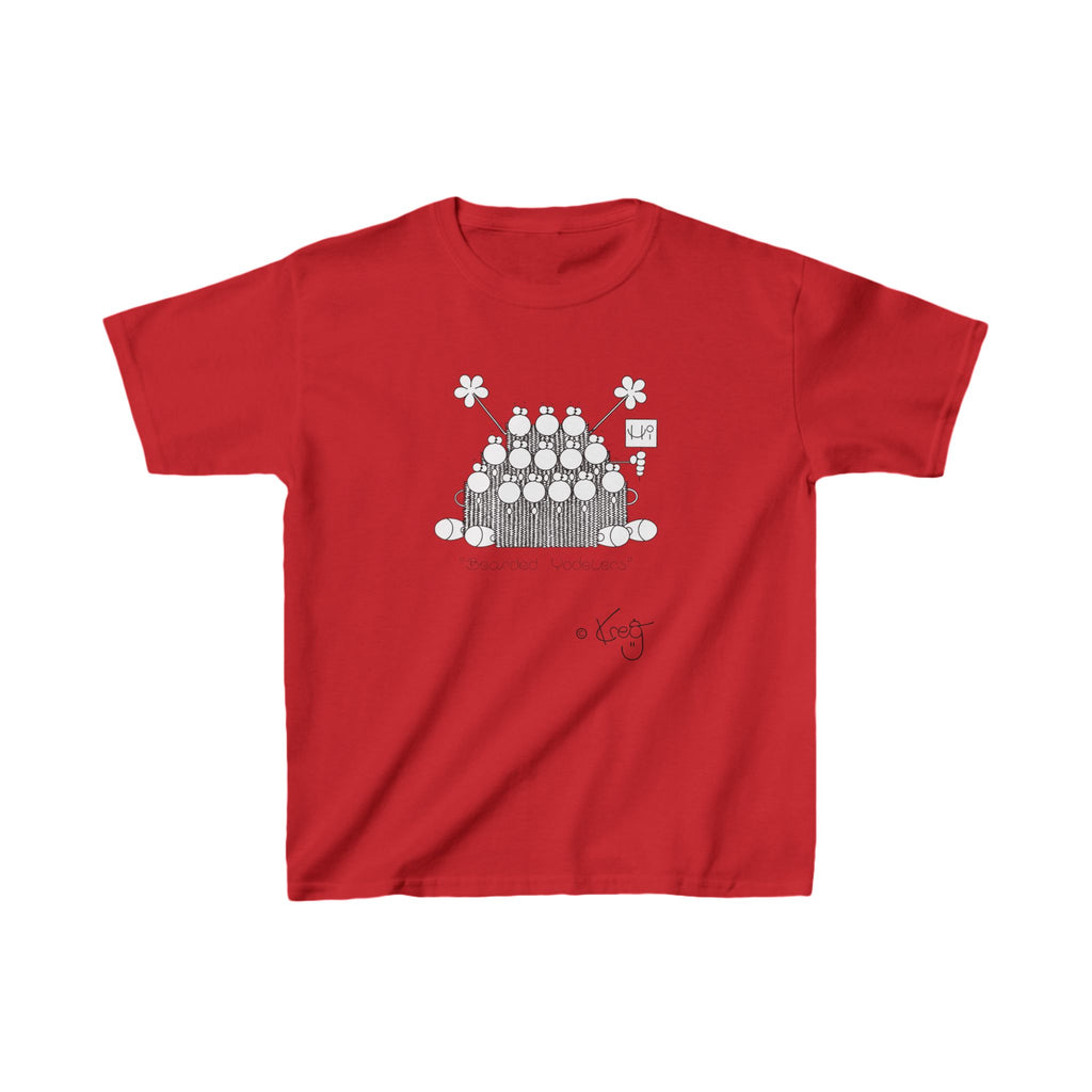 BEARDED YODELERS,Kids Heavy Cotton™ Tee