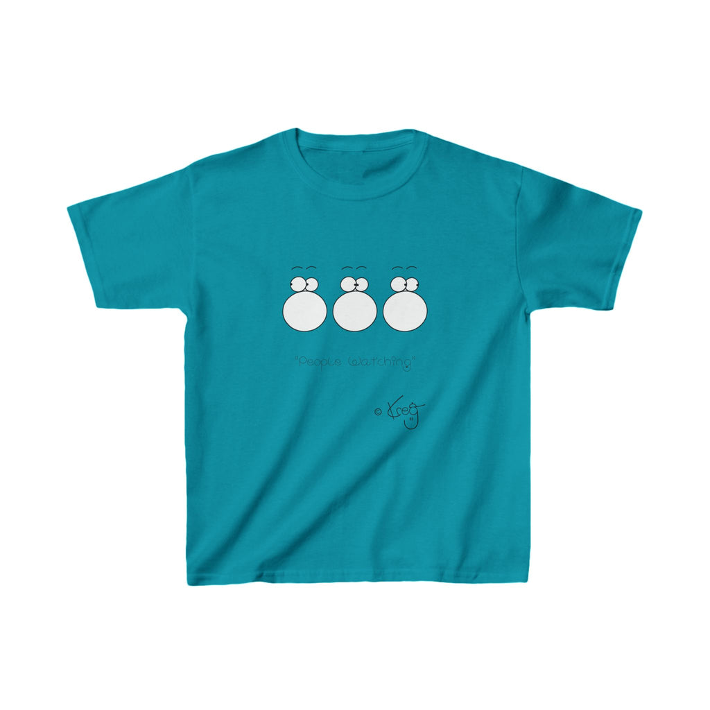 PEOPLE WATCHING,Kids Heavy Cotton™ Tee