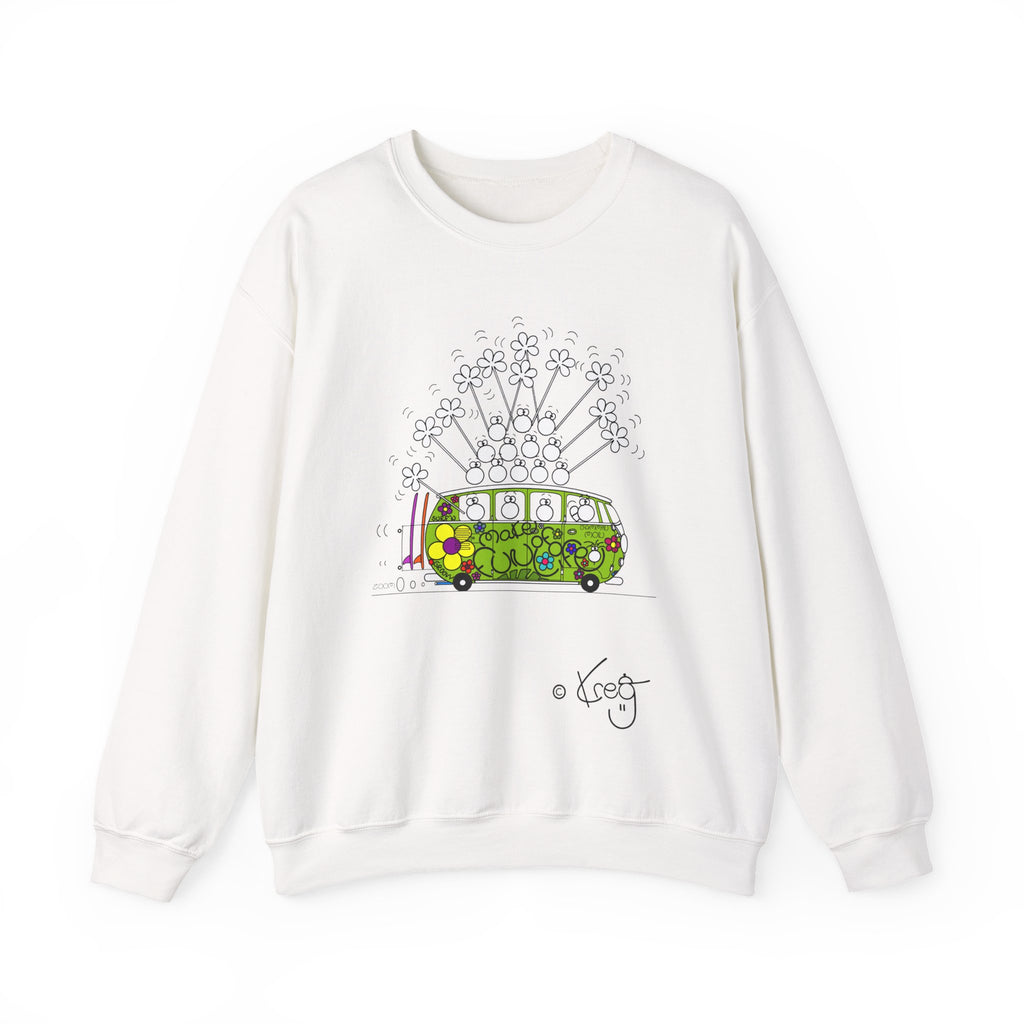 MAKE FUN OF LIFE,Unisex Heavy Blend™ Crewneck Sweatshirt