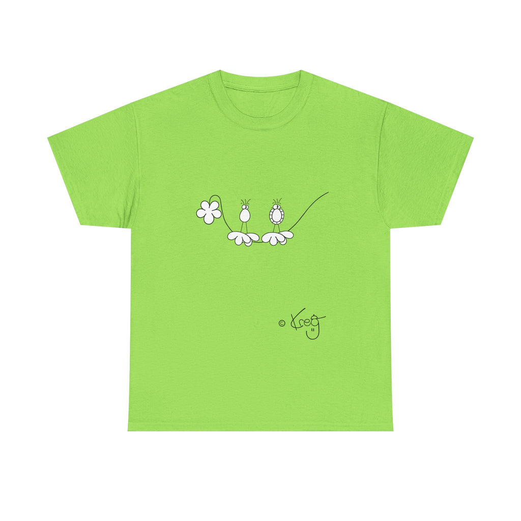 SILLY BIRDZ,Unisex Heavy Cotton Tee