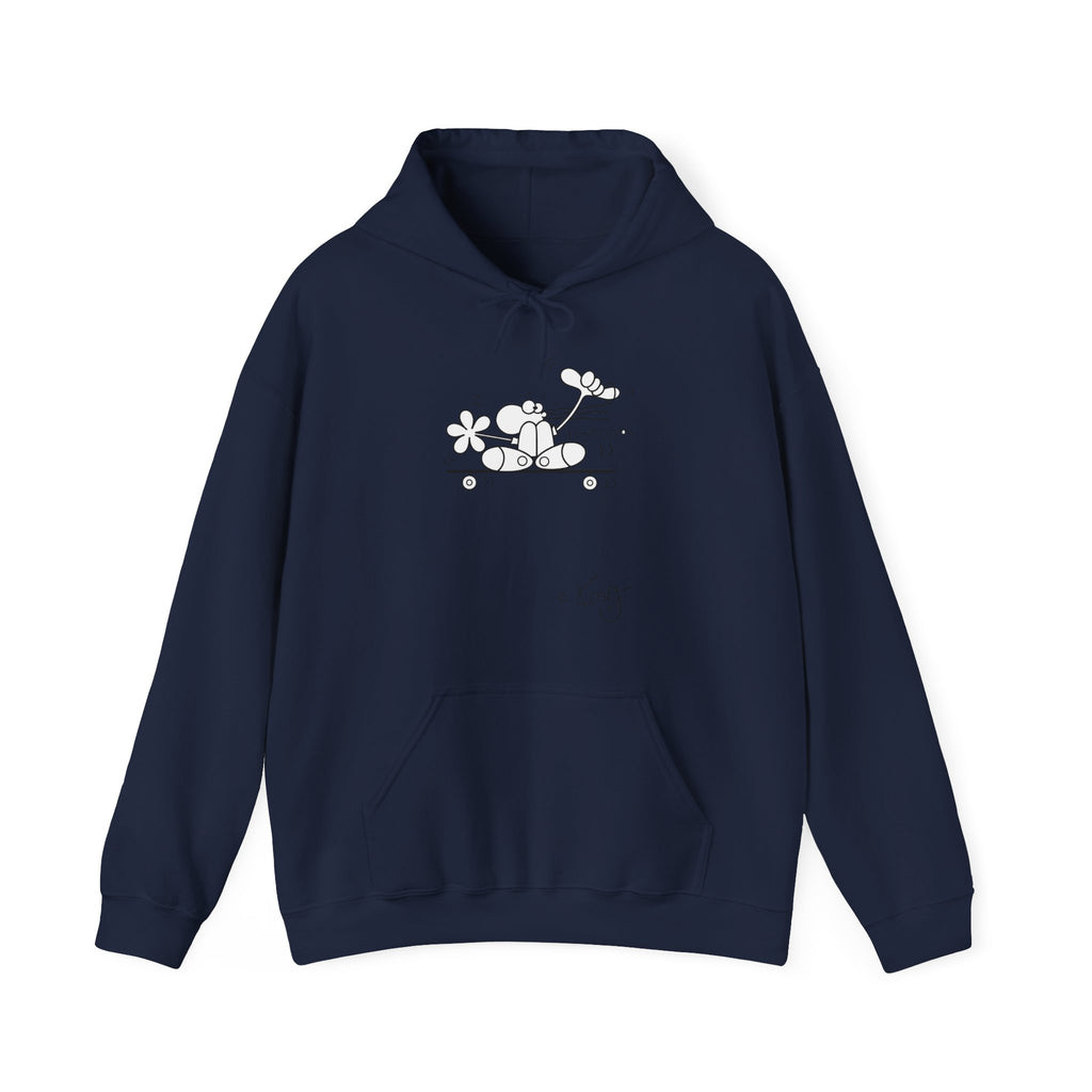 SKATEBOARDER DUDE,Unisex Heavy Blend™ Hooded Sweatshirt