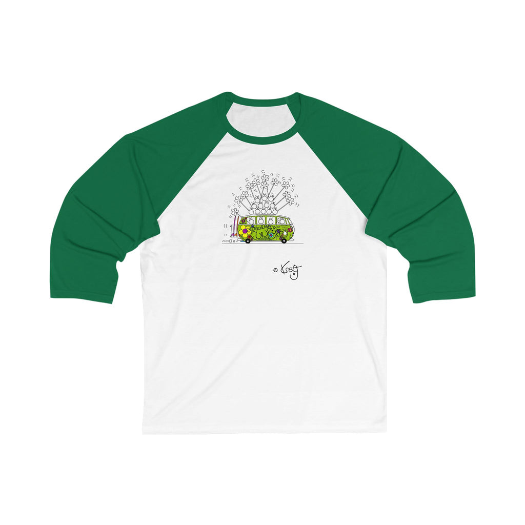 MAKE FUN OF LIFE,Unisex 3\4 Sleeve Baseball Tee