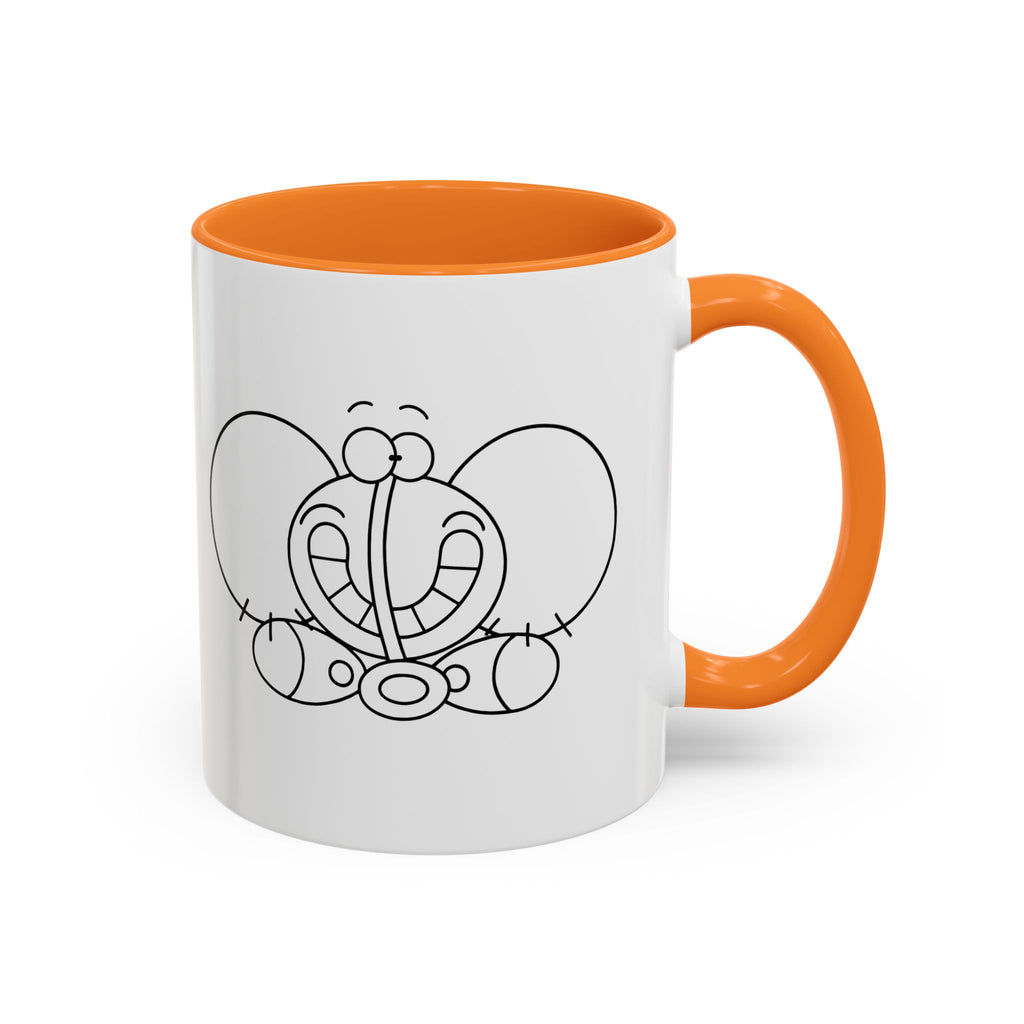 SMILE ELEPHANT Colorful Mugs, 11oz 15oz