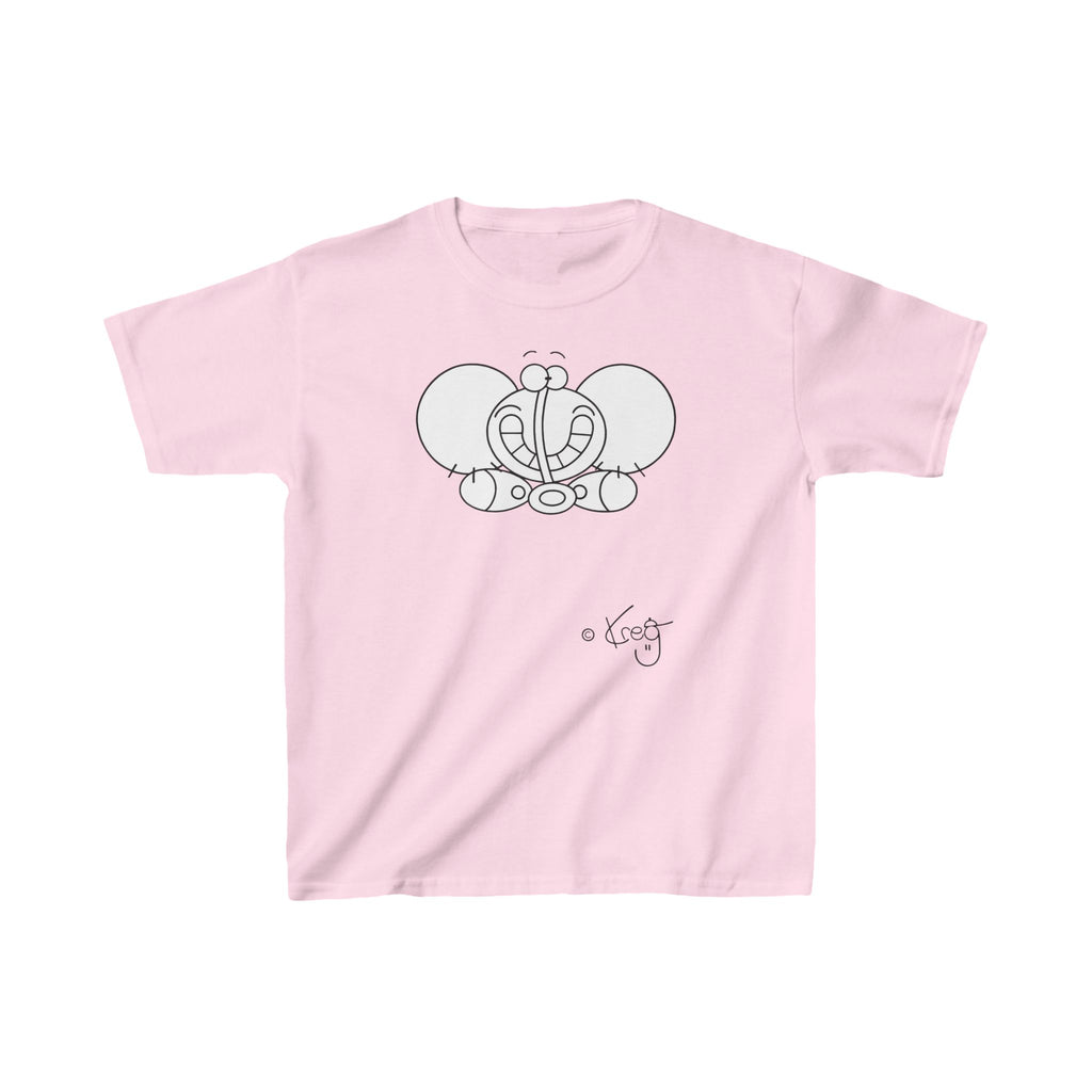 SMILE ELEPHANT,Kids Heavy Cotton™ Tee