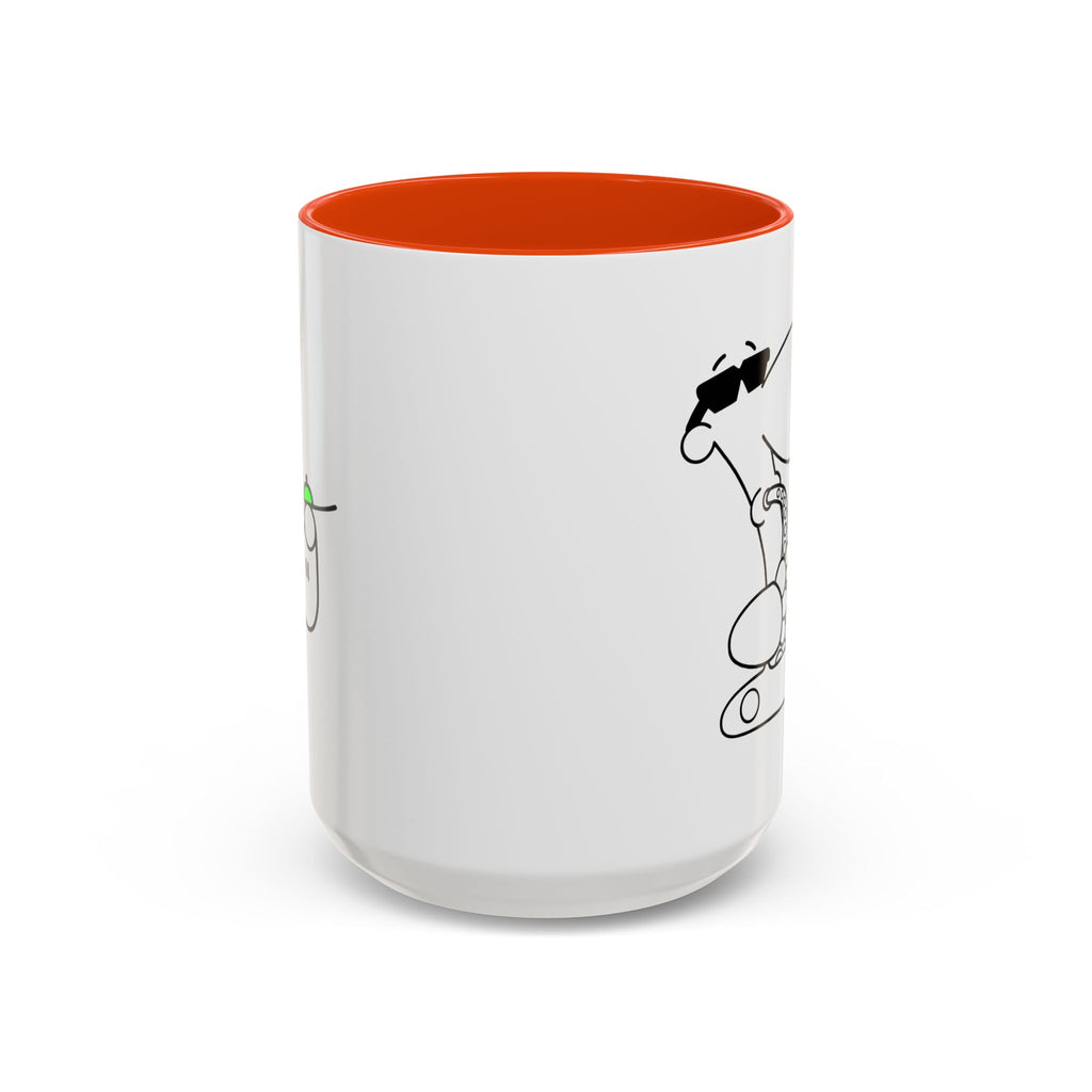 SAX DUDE Colorful Mugs, 11oz 15oz