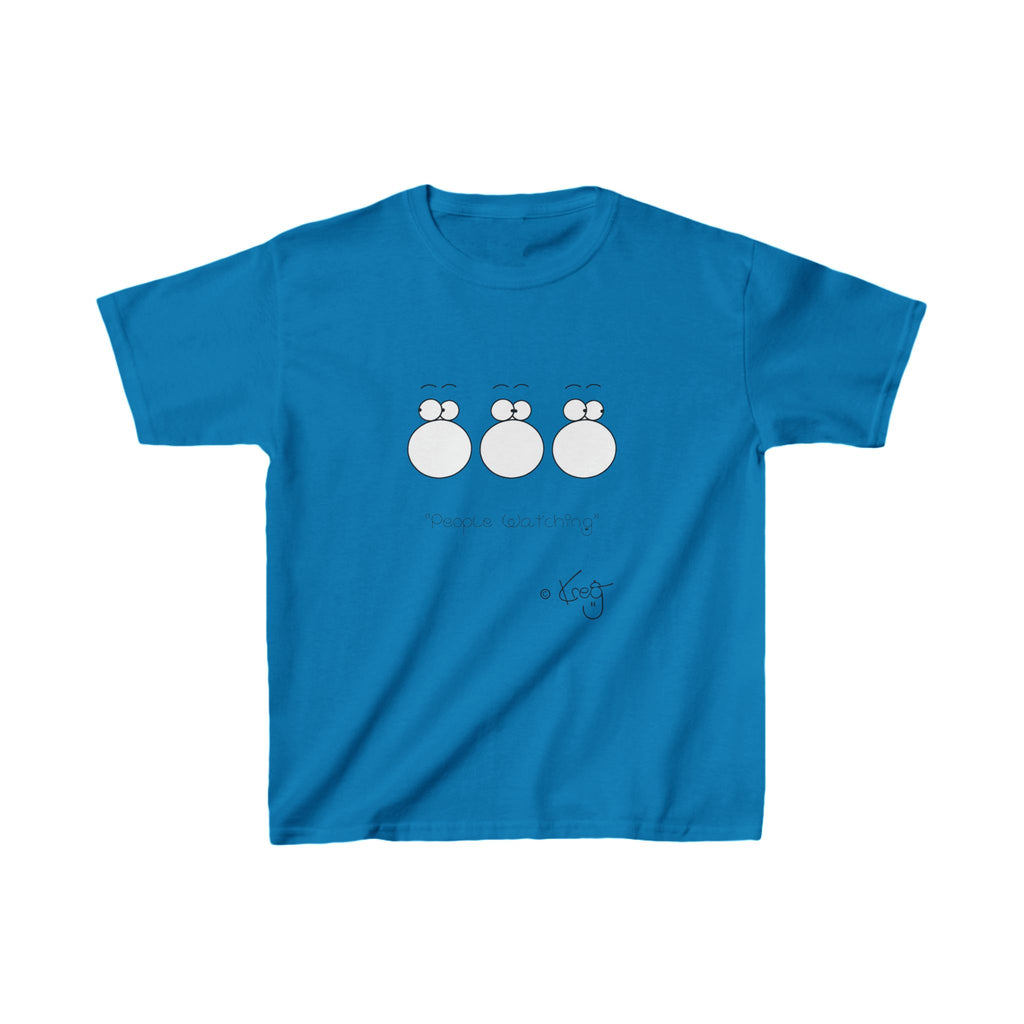 PEOPLE WATCHING,Kids Heavy Cotton™ Tee