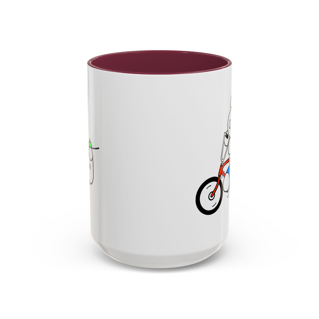 BANANA SEAT COW Colorful Mugs, 11oz 15oz
