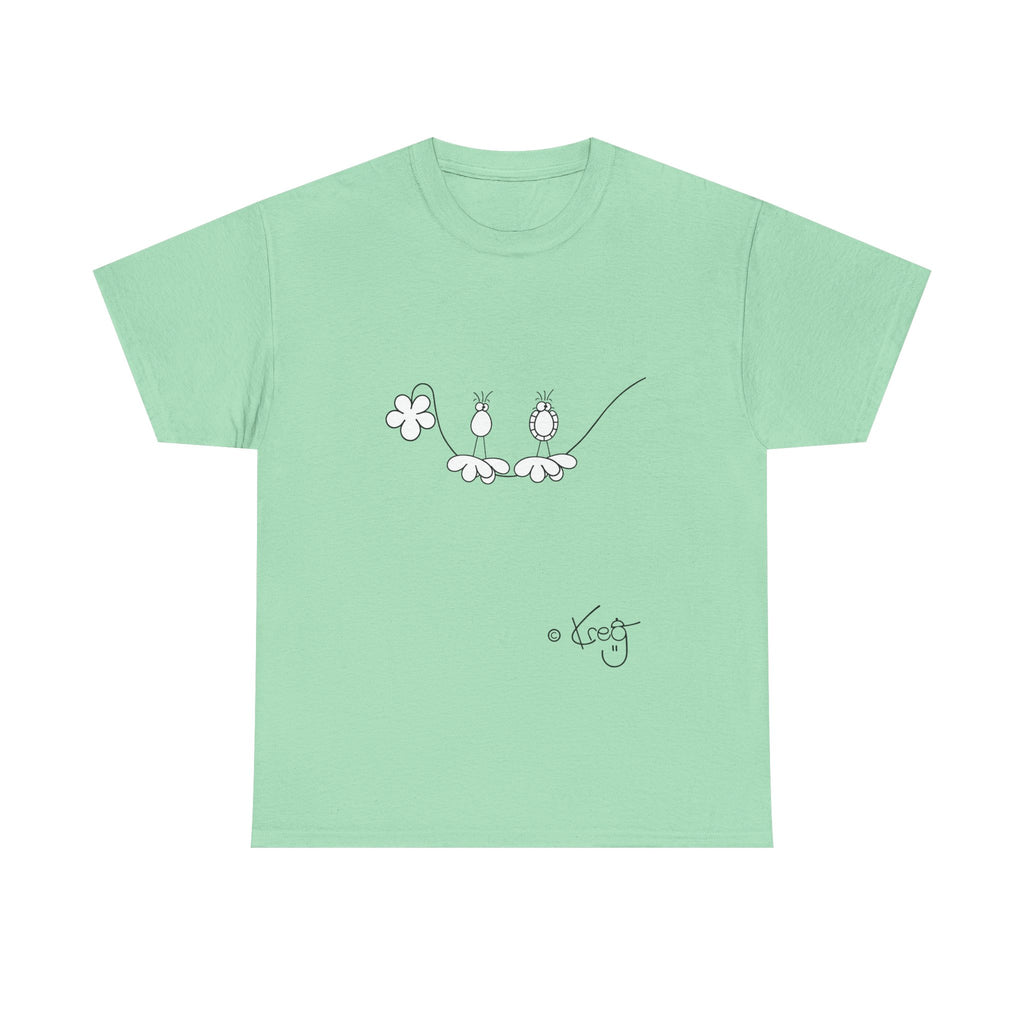 SILLY BIRDZ,Unisex Heavy Cotton Tee