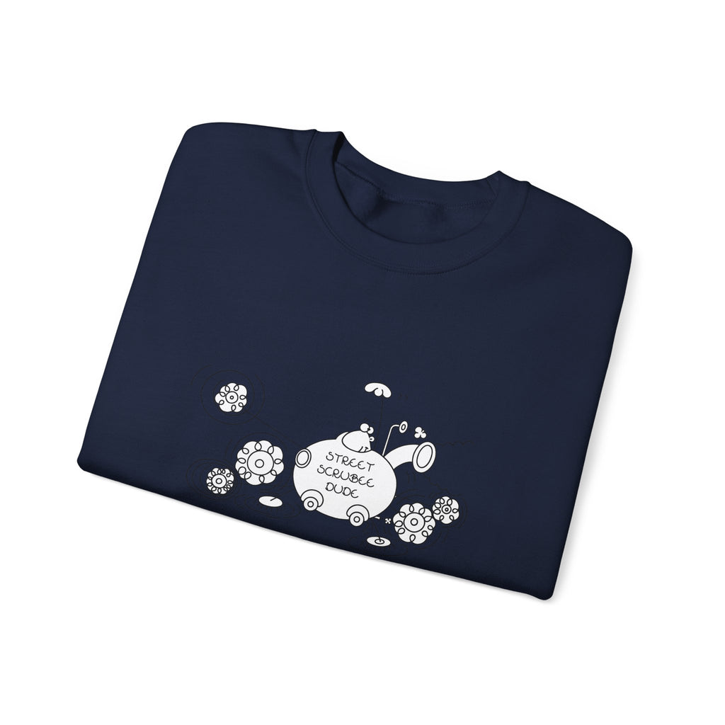 STREET SCRUBEE DUDE,Unisex Heavy Blend™ Crewneck Sweatshirt