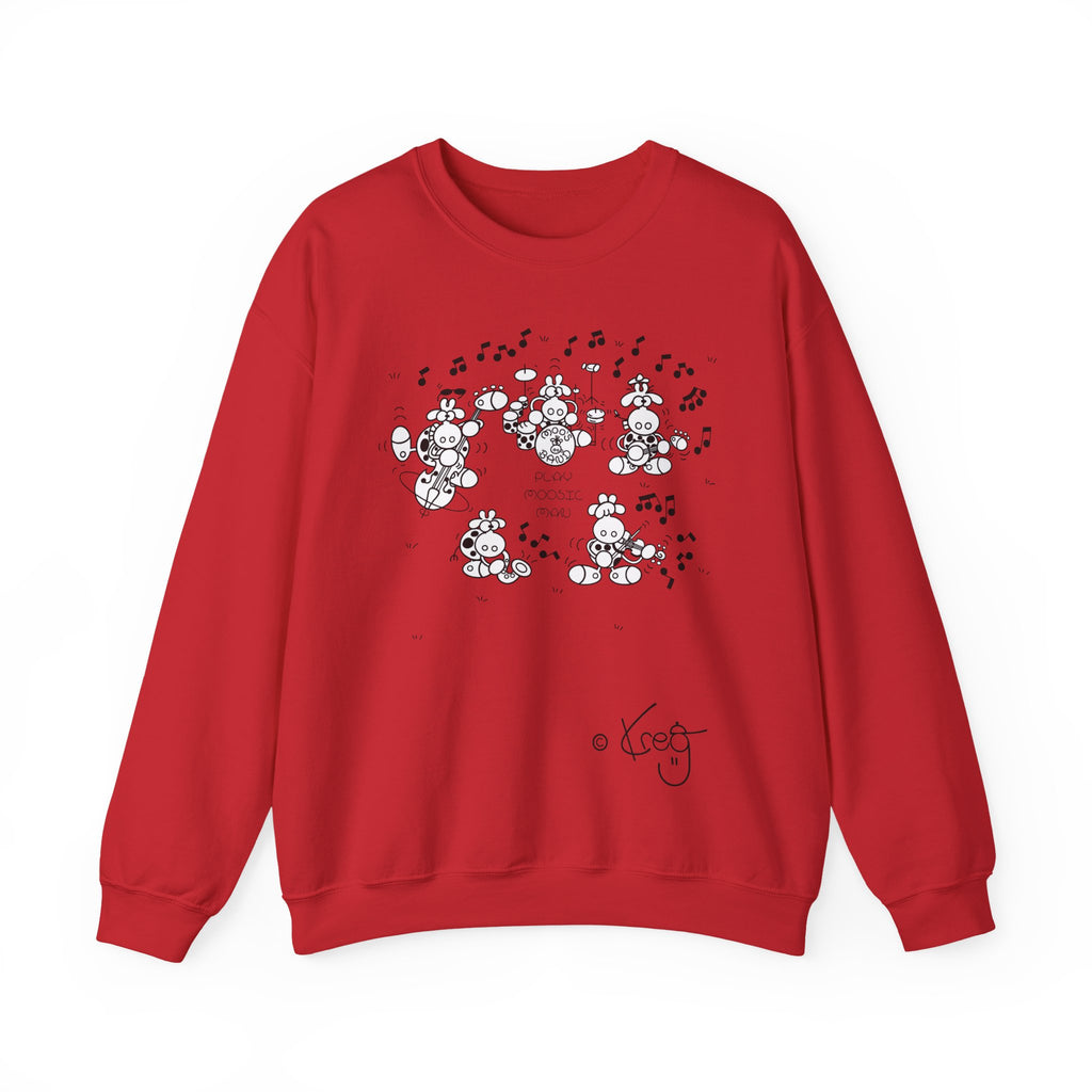 MOO'S BAND,Unisex Heavy Blend™ Crewneck Sweatshirt