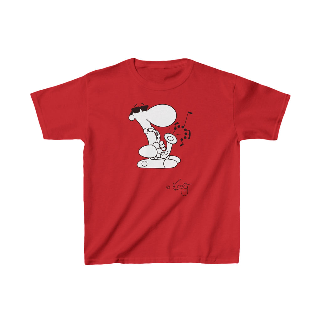 SAX DUDE,Kids Heavy Cotton™ Tee