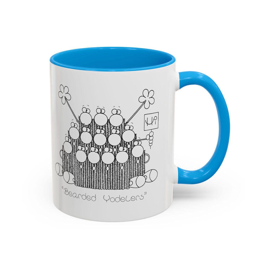 BEARDED YODELERS Colorful Mugs, 11oz 15oz